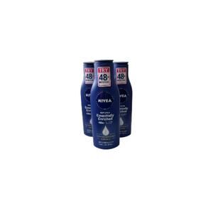 Lot of 3 Nivea Essentially Enriched 48hr Nourishing Moisture Body Lotion 8.4oz